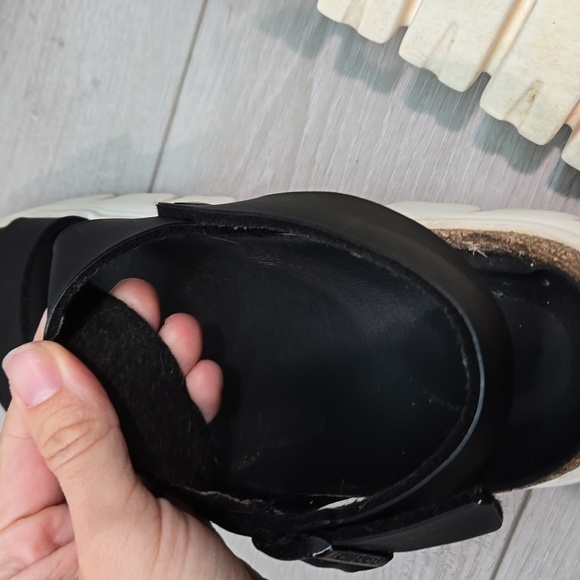 Papillio Women Cameron MarblStrappy Chunky Tractor Platform shoes Sandals sz 9.5 - Picture 14 of 15